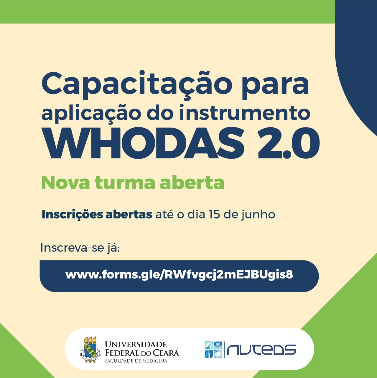 Inscri es Abertas Para Curso Sobre WHODAS 2 0 Faculdade De Medicina