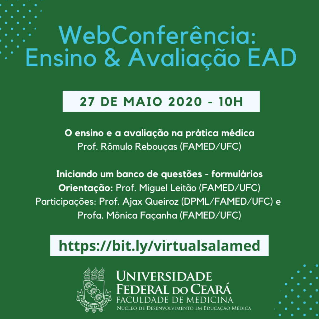 Ciclo especial ensino e avaliação EaD - Faculdade de Medicina